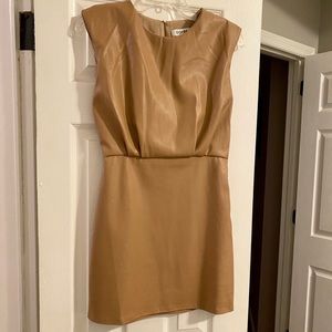 Do + Be faux leather dress